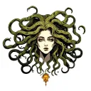 medusa tattoo design idea