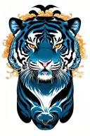 Japanese Tiger full body tattoo design idea