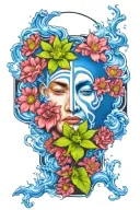 nirvana nevermind tattoo design idea