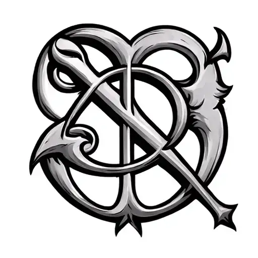 Chi Rho Alpha Omega tattoo design idea