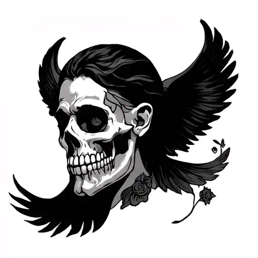 Saint Sinner tattoo design idea