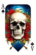 Aces And Eights tattoo design idea