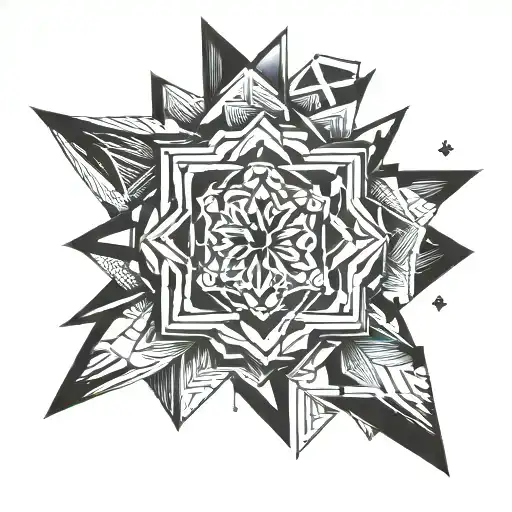 freehand tattoo on body tattoo design idea