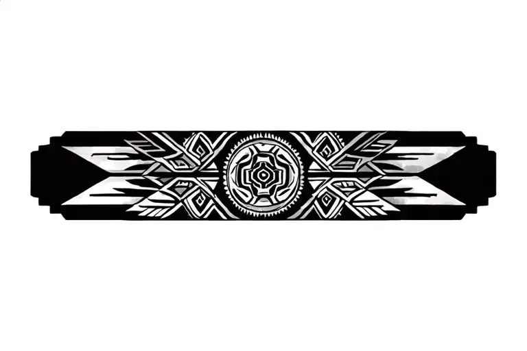 mexican aztec tribal tattoo tattoo design idea