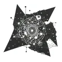 Archer Orion constellation tattoo design idea