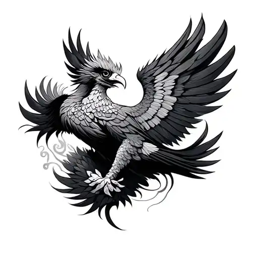 garuda tattoo design idea