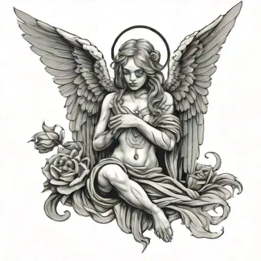 dead Angel tattoo design idea