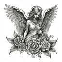 dead Angel tattoo design idea