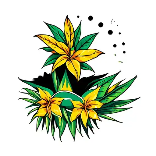 Jamaica tattoo design idea