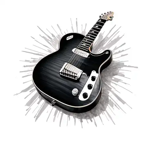 Telecaster tattoo design idea