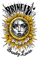 "Brinley Lucia " "Brinley Lucia " hurricane image, Storm, little bit of sunshine, no face  tattoo design idea