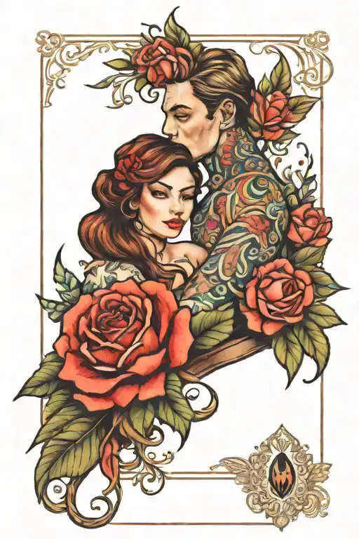 Tanner and Vienna tattoo design idea