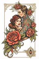 Tanner and Vienna tattoo design idea
