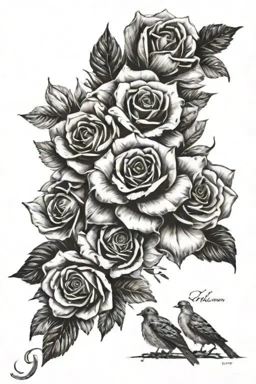 family tatto , everything happens for a reason tattoo design idea