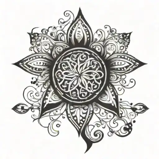 boredom symbol tattoo design idea