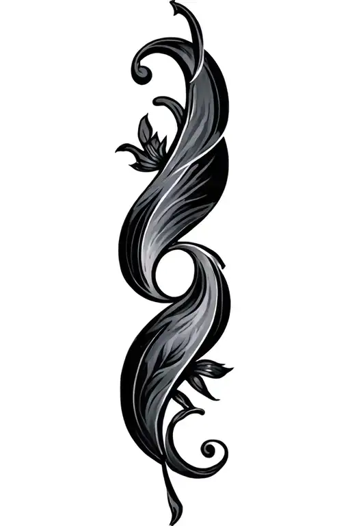 numbers 831 tattoo design idea