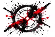 alchemy transmutation circle tattoo design idea