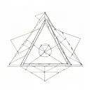Trinity triangle tattoo tattoo design idea