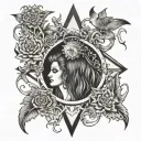 Exodus 14 14 tattoo design idea