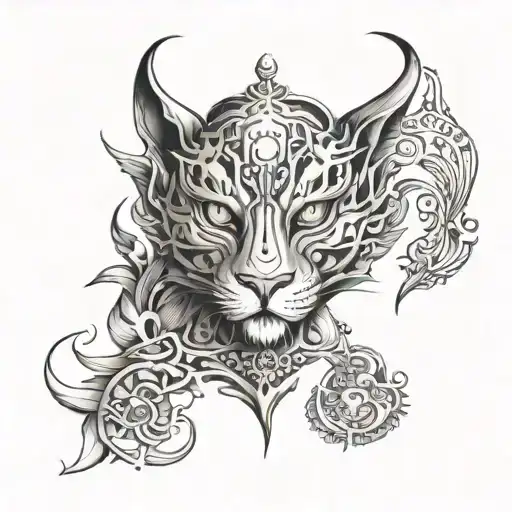 Hey chat i want to do a cool tattoo and its cover up tattoo it include something marketing, influrnzer, content creation tattoo design idea