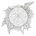 linkin park and bring me the horizon tattoo design idea