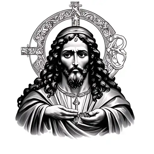 San judas Saint Jude tattoo design idea