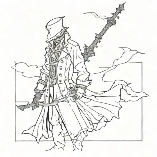 bloodborne tattoo design idea