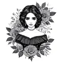 Dear Mama tattoo design idea