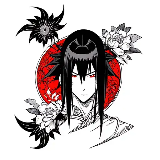 Itachi uchiha, Portgas d ace, byakuya kuchiki bankai tattoo design idea