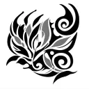 Maori inspired design tattoo design idea