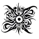Maori inspired design tattoo design idea