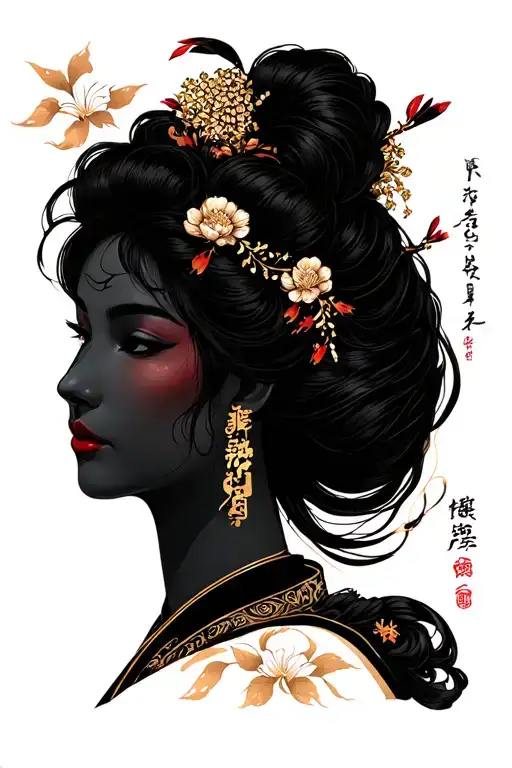 lady smith black mambaso tattoo design idea