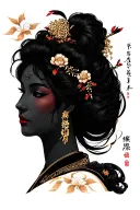 lady smith black mambaso tattoo design idea