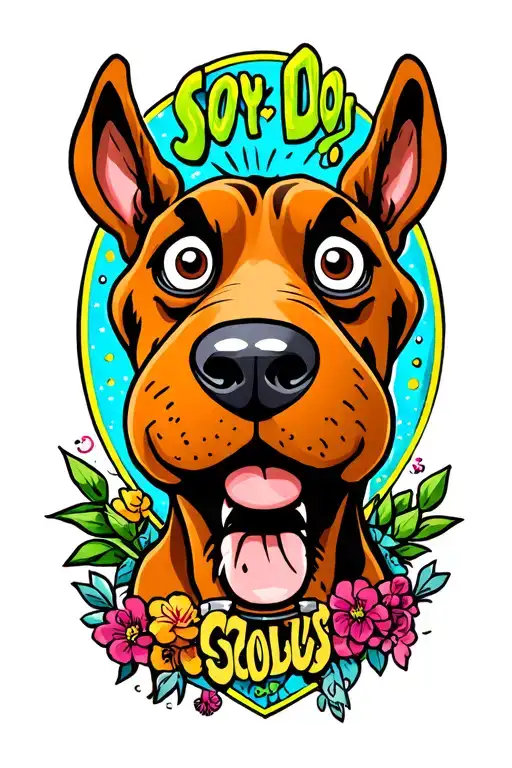 Scooby Doo tattoo design idea