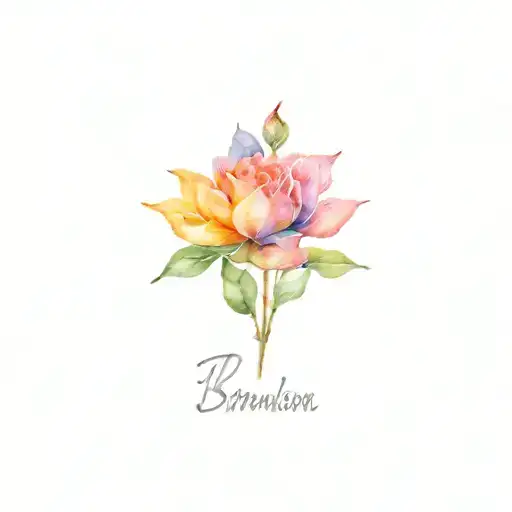 name Brandon tattoo design idea