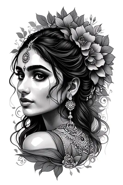 Shraddha tattoo design idea