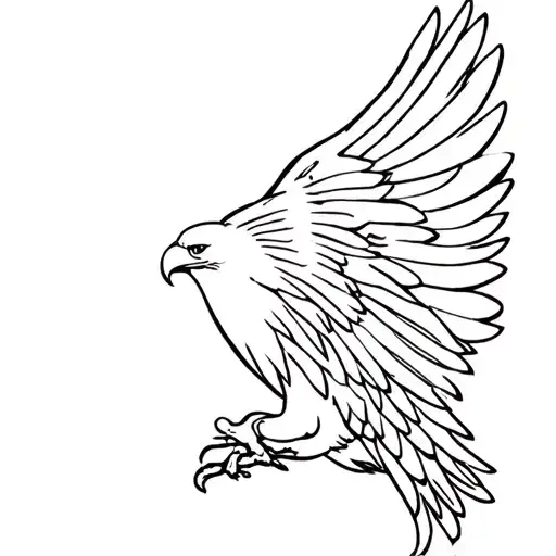 Choctaw eagle tattoo design idea