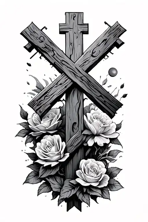 Crossroads tattoo design idea