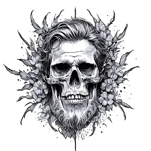 "IT IS NOT DEATH A MAN SHOULD FEAR, BUT HE SHOULD FEAR NEVER BEGINNING LIVE" tattoo design idea