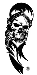 Warhammer 40k tattoo design idea