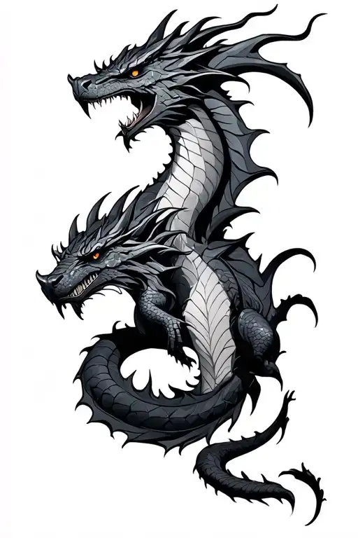 Smaug tattoo design idea