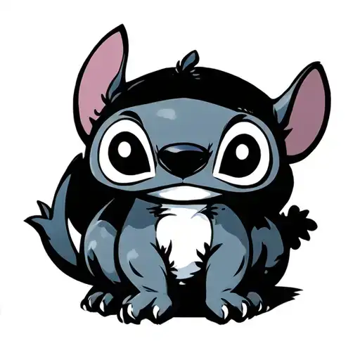 stitch fuggler tattoo design idea
