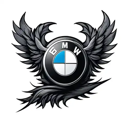 Bmw logo tattoo design idea