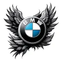 Bmw logo tattoo design idea