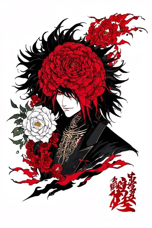 Alucard Hellsing Ultimate tattoo design idea