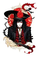 Alucard Hellsing Ultimate tattoo design idea