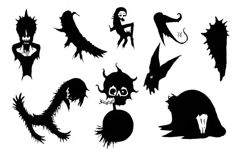 10 tattoo page flash sheet tattoo design idea