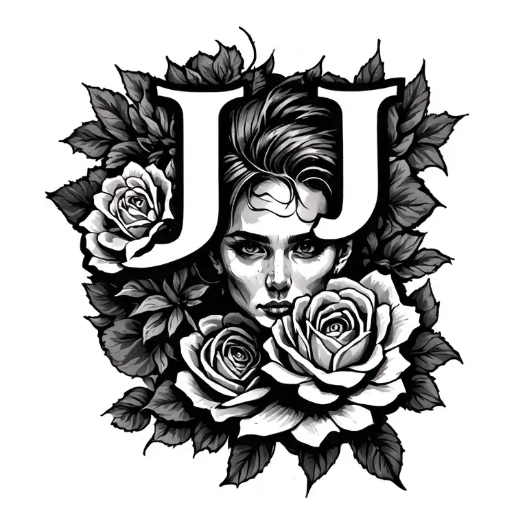 JJ tattoo design idea
