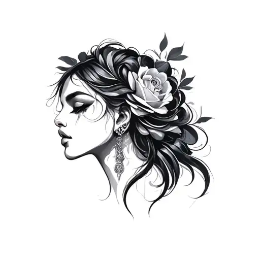 Kusuma tattoo design idea