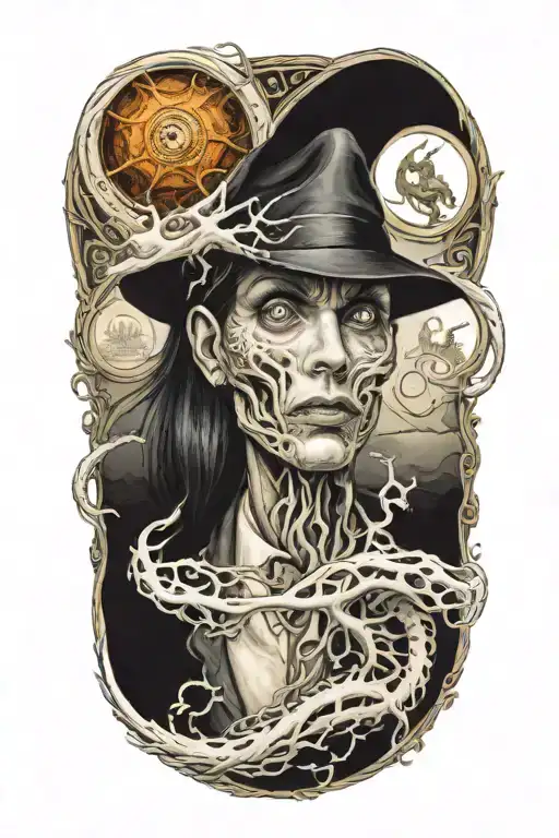 eldritch horror tattoo design idea